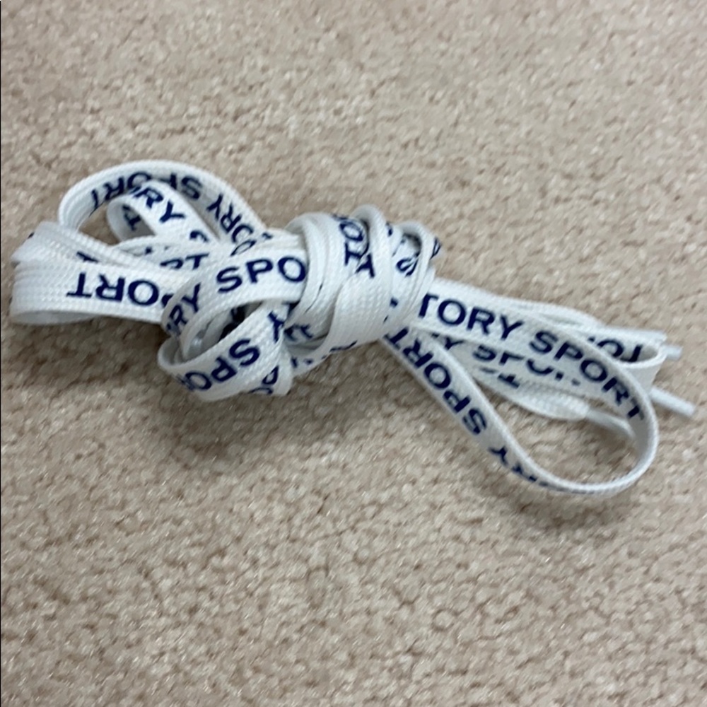 Tory Burch sport shoelaces